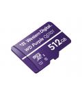 Tarjeta de memoria micro sdxc wd western digital purple sc qd101 512gb uhs - i cl10
