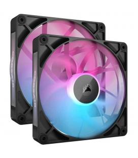Ventilador caja corsair rs140 max 2 x 140mm negro