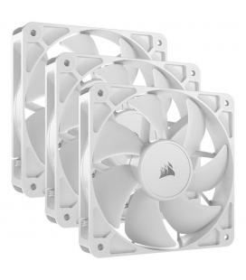 Ventilador caja corsair rs120 3 x 120mm blanco