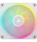 Ventilador caja corsair lx120 icue link rgb 120mm blanco