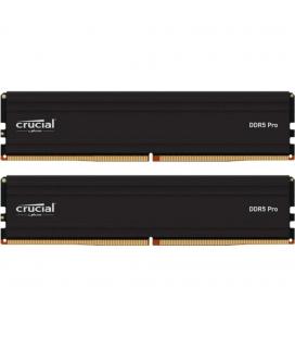 Memoria ram ddr5 128gb 2x64gb crucial pro - udimm - 5600 mhz - pc5 44800 - cl46
