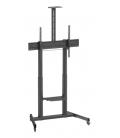 Soporte suelo con ruedas ewent vesa hasta 100 pulgadas 1000x600mm max 120kg