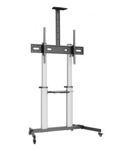 Soporte suelo con ruedas ewent vesa hasta 100 pulgadas 1000x600mm max 100kg