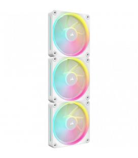Ventilador caja corsair lx120 icue link rgb 3 x 120mm blanco