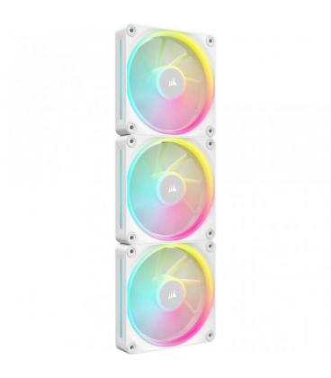 Ventilador caja corsair lx120 icue link rgb 3 x 120mm blanco