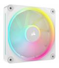 Ventilador caja corsair lx120 icue link rgb 3 x 120mm blanco