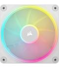Ventilador caja corsair lx120 icue link rgb 3 x 120mm blanco