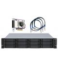 Servidor nas qnap tl - r1200s - rp 12 bahias 2u rack