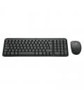 Logitech teclado+raton mk250 bluet negro