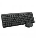 Logitech teclado+raton mk250 bluet negro