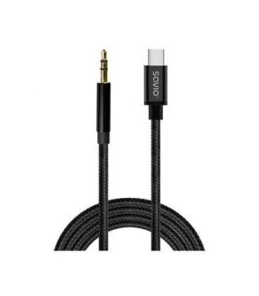 CABLE USB-C A MINI-JACK SAVIO CL-187 1M