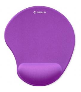Alfombrilla ergonómica subblim ergo neogel mousepad/ 240 × 190 × 15mm/ purpura