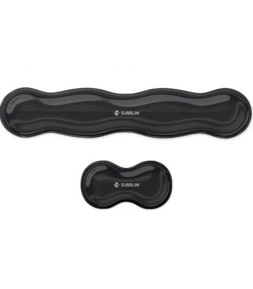 Pack de 2 reposamuñecas subblim ergo crystal flex