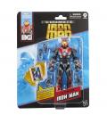 Figura hasbro marvel legends mini comics ultimate ironman