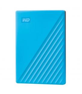 Disco duro externo hdd wd western digital 4tb my passport usb 3.2 azul