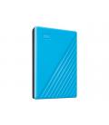 Disco duro externo hdd wd western digital 4tb my passport usb 3.2 azul