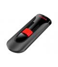 Memoria usb 2.0 sandisk 32gb cruzer glide negro - rojo