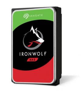 Disco duro interno hdd seagate ironwolf nas st8000vn004 8tb 3.5 pulgadas 7200rpm - 256mb - sata 6gb - s 4 puertos