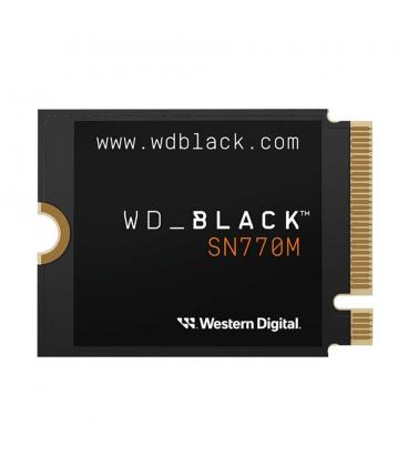 Disco duro interno ssd wd black sn770m 1tb m.2 pcie4