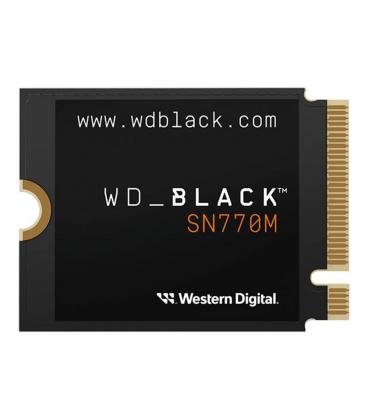 Disco duro interno ssd wd black sn770m 500gb m.2 pcie4