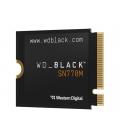 Disco duro interno ssd wd black sn770m 500gb m.2 pcie4