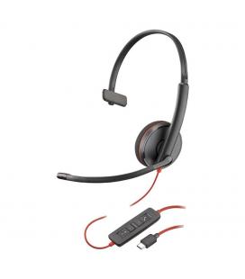 Auriculares poly blackwire 3210 negro