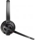 Auriculares poly savi 8220 office inalambrico negro