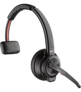Auriculares poly savi 8210 uc dect inalambrico negro