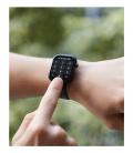Honor InfoWear Watch 2i 4,7 cm (1.85") AMOLED 49.7 mm Digital 390 x 450 Pixeles Pantalla táctil Negro