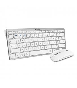 Teclado + raton subblim combo plata portugues