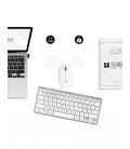Teclado + raton subblim combo plata portugues