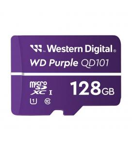 Tarjeta de memoria micro sdxc wd western digital purple sc qd101 128gb uhs - i cl10