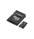Tarjeta memoria micro sdhc 16gb kingston industrial uhs - i u3 cl10 + adaptador