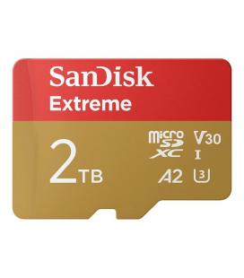 Tarjeta memoria micro secure digital 2tb sandisk extreme clase 10 uhs - i u3 + adaptador