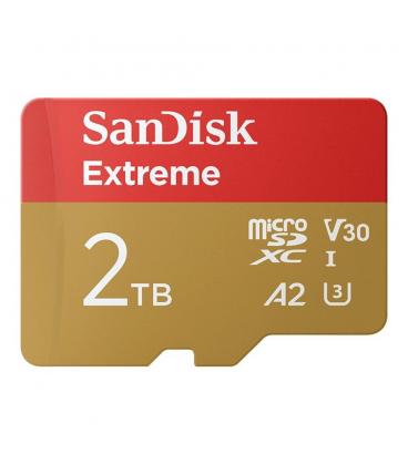 Tarjeta memoria micro secure digital 2tb sandisk extreme clase 10 uhs - i u3 + adaptador