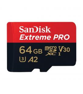 Tarjeta memoria micro secure digital 64gb sandisk extreme pro clase 10 uhs - i u3 + adaptador