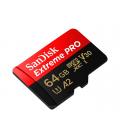 Tarjeta memoria micro secure digital 64gb sandisk extreme pro clase 10 uhs - i u3 + adaptador