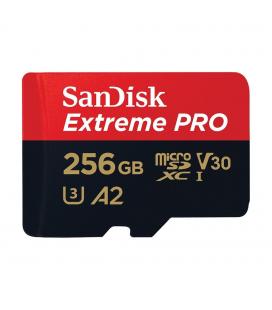Tarjeta memoria micro secure digital 256gb sandisk extreme pro clase 10 uhs - i u3 + adaptador
