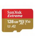 Tarjeta memoria micro secure digital 128gb sandisk extreme clase 10 uhs - i u3 + adaptador