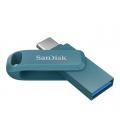 Memoria usb 3.2 usb tipo c sandisk 256gb ultra dual drive go