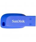Memoria usb 2.0 sandisk 16gb cruzer blade azul