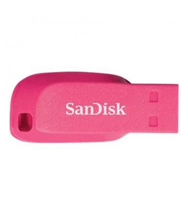 Memoria usb 2.0 sandisk 16gb cruzer blade rosa