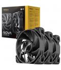 Ventilador cpu antec nova 3x 120mm negro