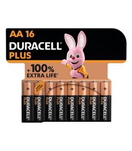Pack de 16 pilas aa duracell plus power boost dpblr6b16/ 1.5v/ alcalinas