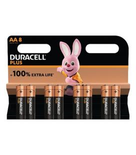 Pack de 8 pilas aa duracell plus power boost dpblr6b8/ 1.5v/ alcalinas