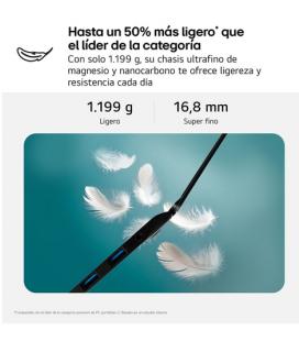 Portátil lg gram 16zd90ru-g.ax55b intel core i5-1334u/ 16gb/ 512gb ssd/ 16'/ sin sistema operativo