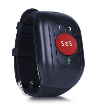 Pulsera smartband leotec senior smart band 4g/ roja y negra