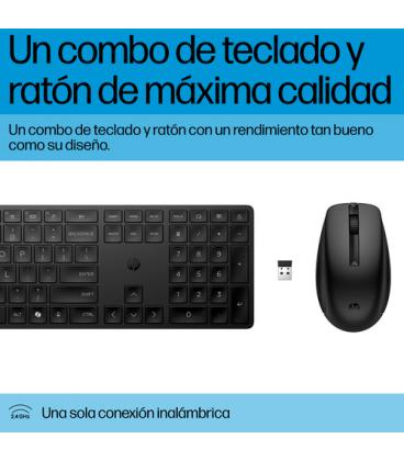 Teclado y ratón inalámbricos hp combo 655