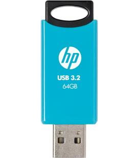 Pen Drive HP 712w 64GB USB 3.2 Gen 1 Tipo A Azul, 120MB/s, Deslizable