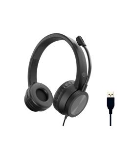 Auriculares conceptronic polona05b usb negro